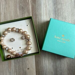 Kate Spade Brand New Lady Marmalade Earring and Bracelet Set.